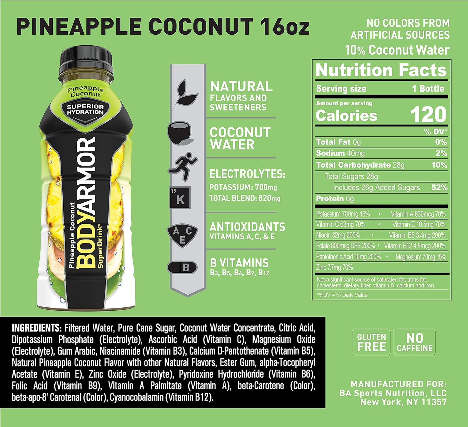 bodyarmor-pineapple-coconut-sports-drink---natural-flavors-vitamins-electrolytes---no-preservatives---16-fl-oz---ideal-for-athletes-2