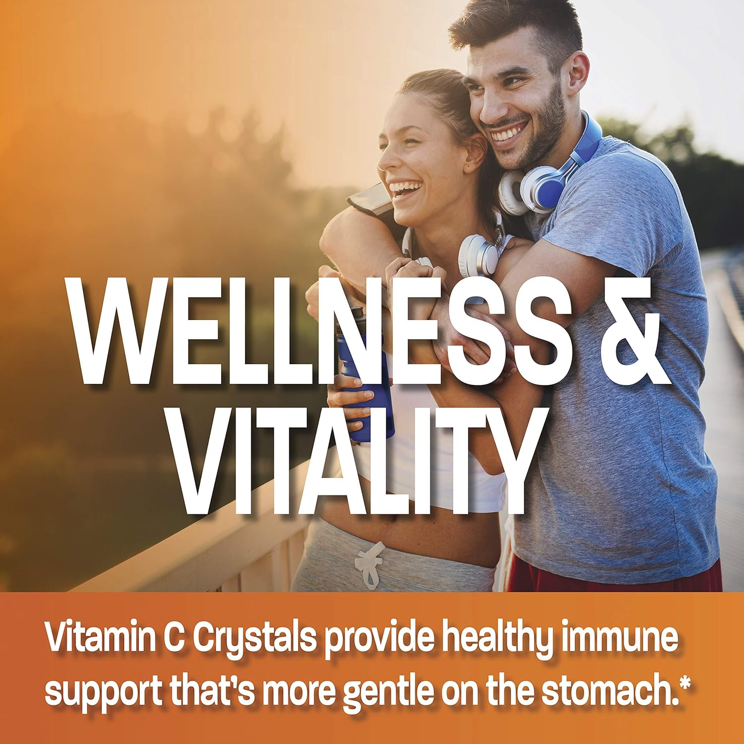 Buffered Vitamin C Powder - 1lb (16oz) - Promotes Immune System Health & Cell Protection - Antioxidant with Sodium Ascorbate - Espot.com.au