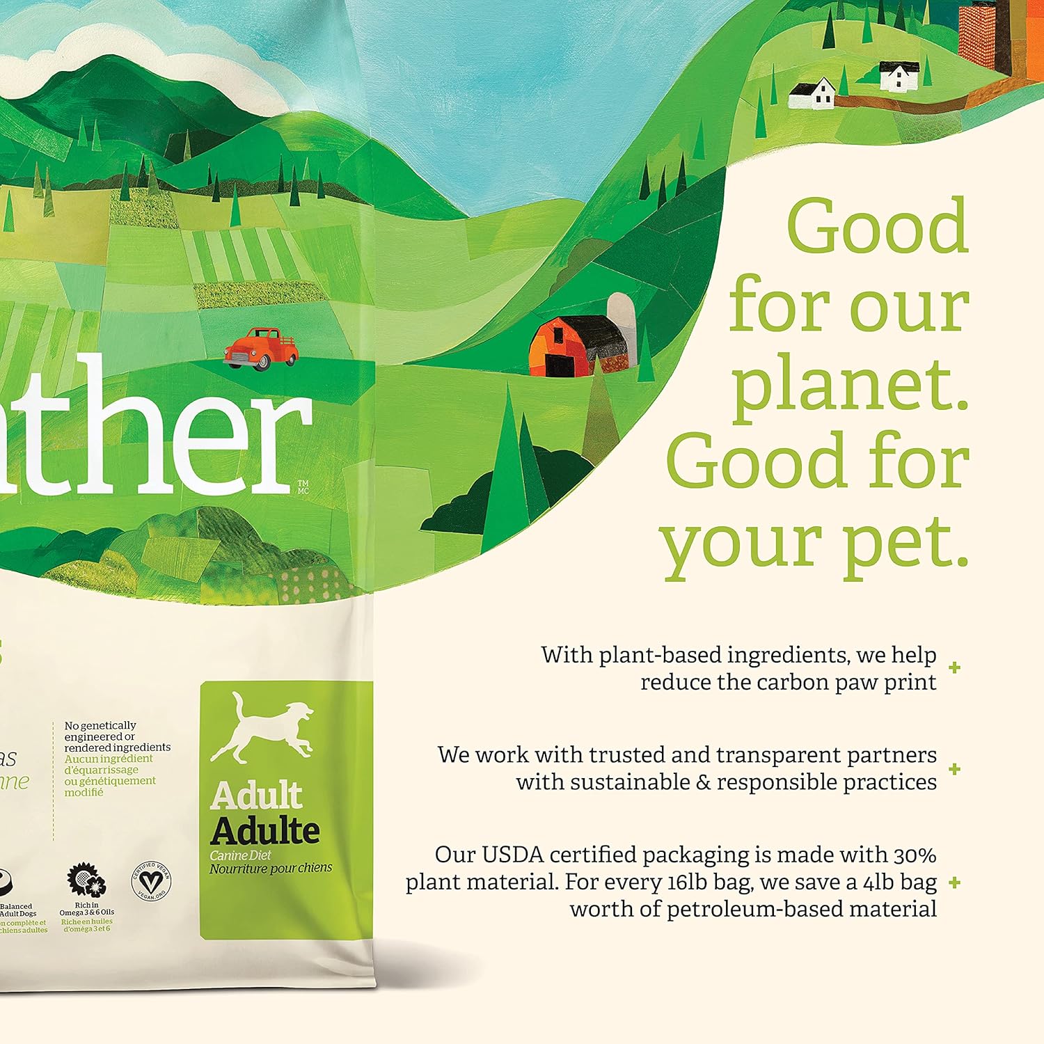 gather-endless-valley-vegan-adult-dry-dog-food-16-lb-bag---plant-based-grain-free-recipe-with-non-gmo-ingredients-8