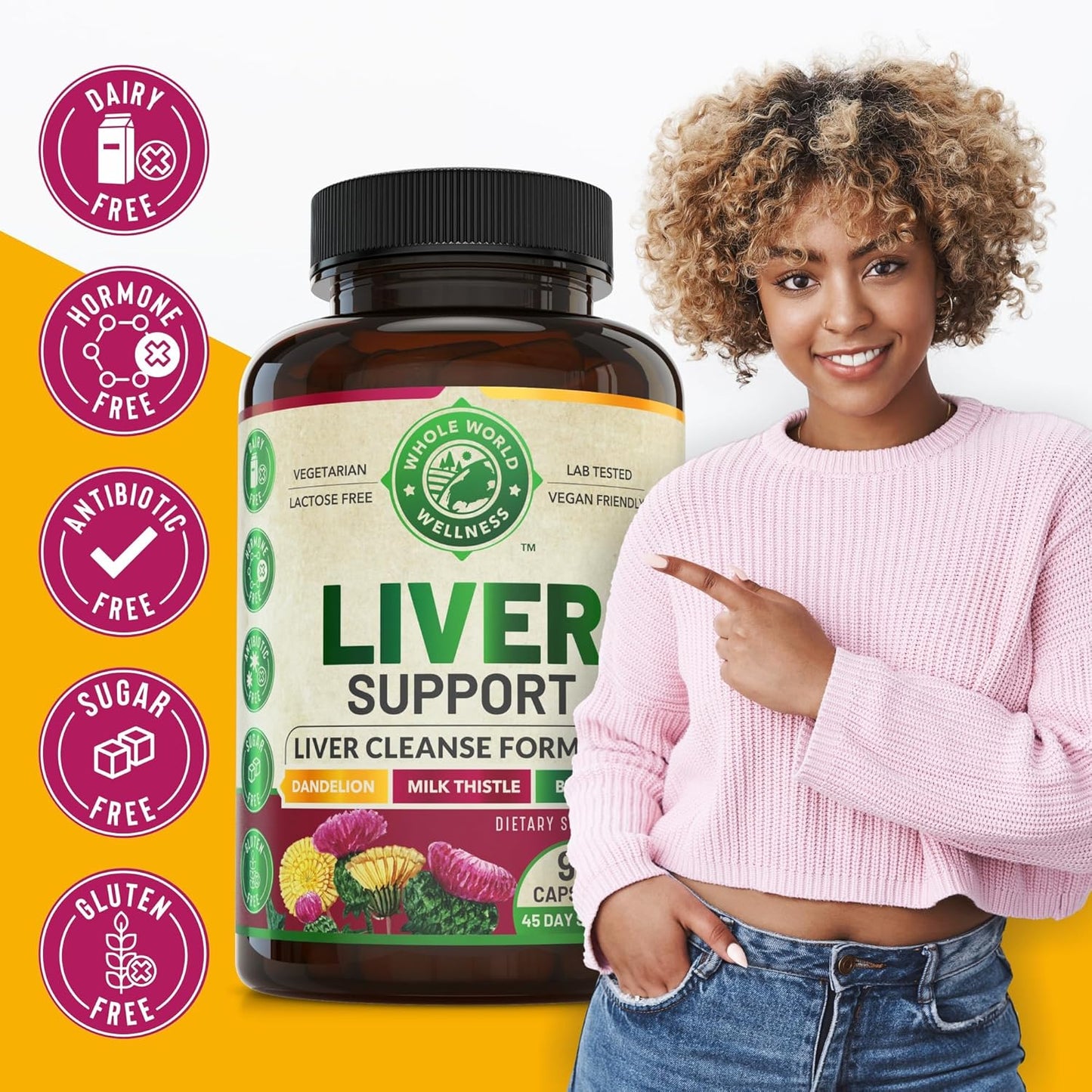 Liver Cleanse Detox Repair Formula & Premium Berberine Bundle - Supports Liver & Cardiovascular Health, Energy Boost, Metabolic Function - USA Made - Espot.com.au