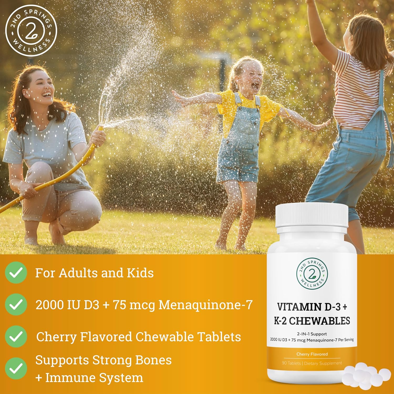 Bundle of 2nd Springs Mushroom & Sunshine products for boosting energy and balancing mood. Great for overall wellness and vitality. - Espot.com.au