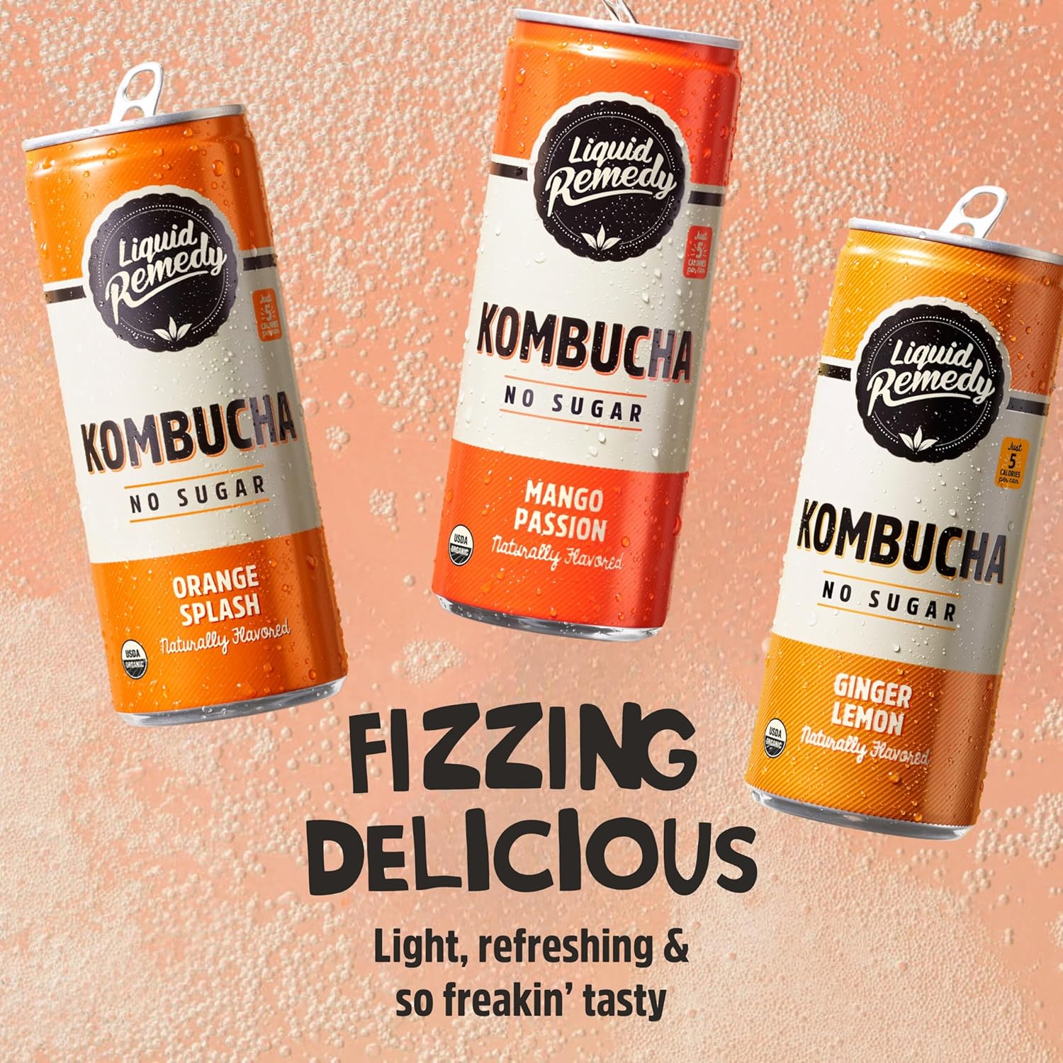 organic-sugar-free-kombucha-variety-pack---tropical-trio-flavors-85-fl-oz-cans-12-pack---low-calorie-probiotic-tea-for-gut-health-3