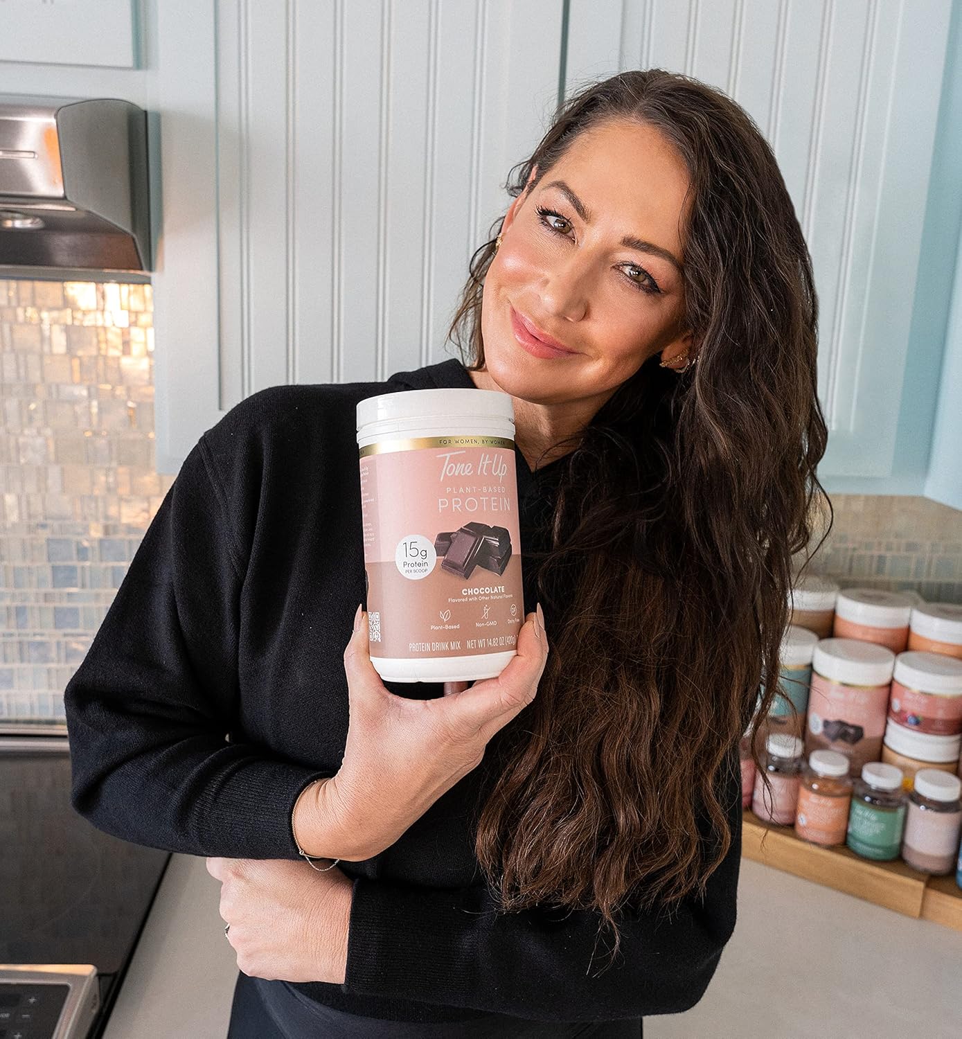 chocolate-plant-based-protein-powder-for-women---dairy-free-gluten-free-non-gmo-pea-chia-seed-protein-with-oat-milk---14-servings-15g-protein-5