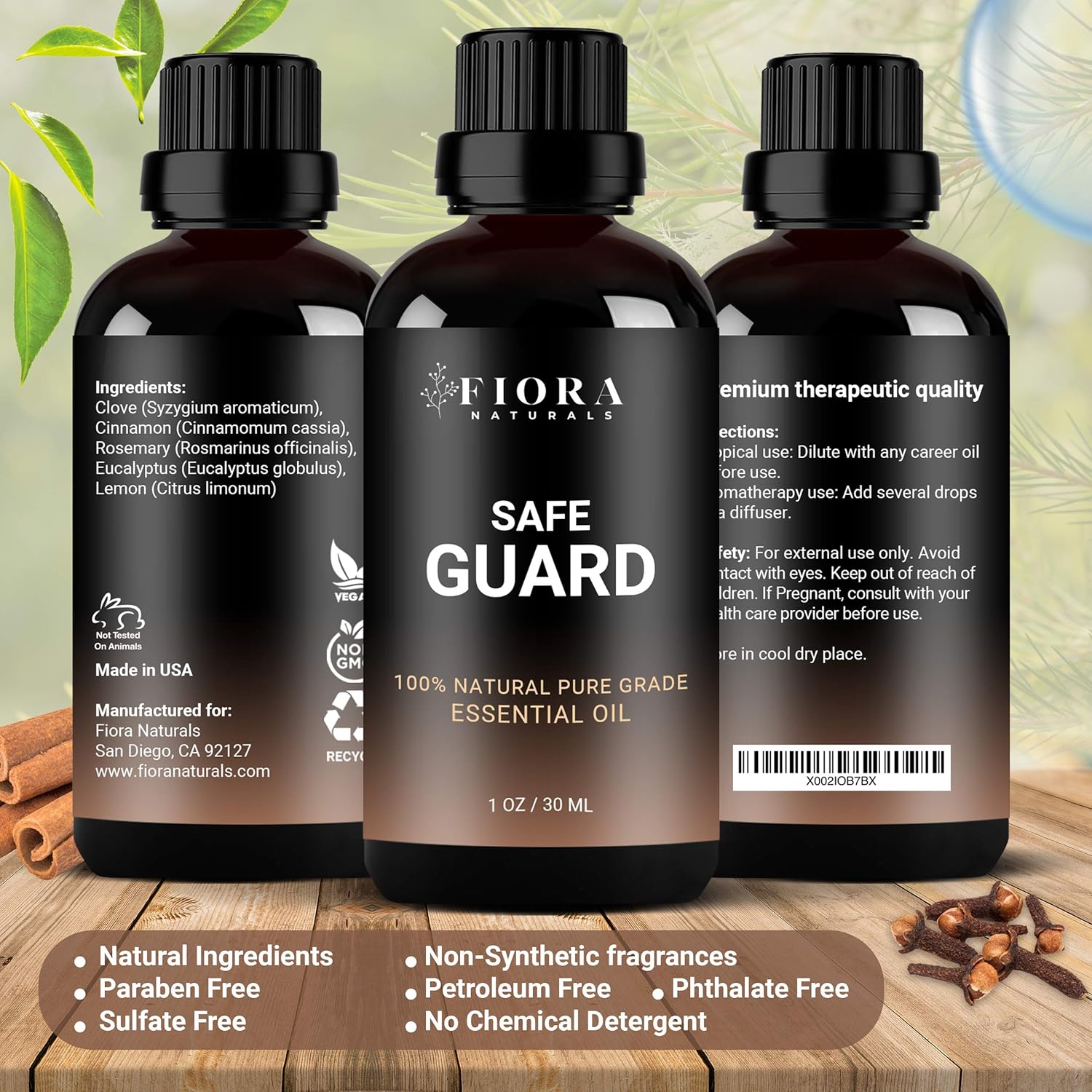 fiora-naturals-immunity-essential-oil-blend---thieves-and-robbers-safeguard-oil---immune-support-with-clove-cinnamon-lemon-rosemary-eucalyptus---aromatherapy-for-health-shield---diffuse-or-apply-7