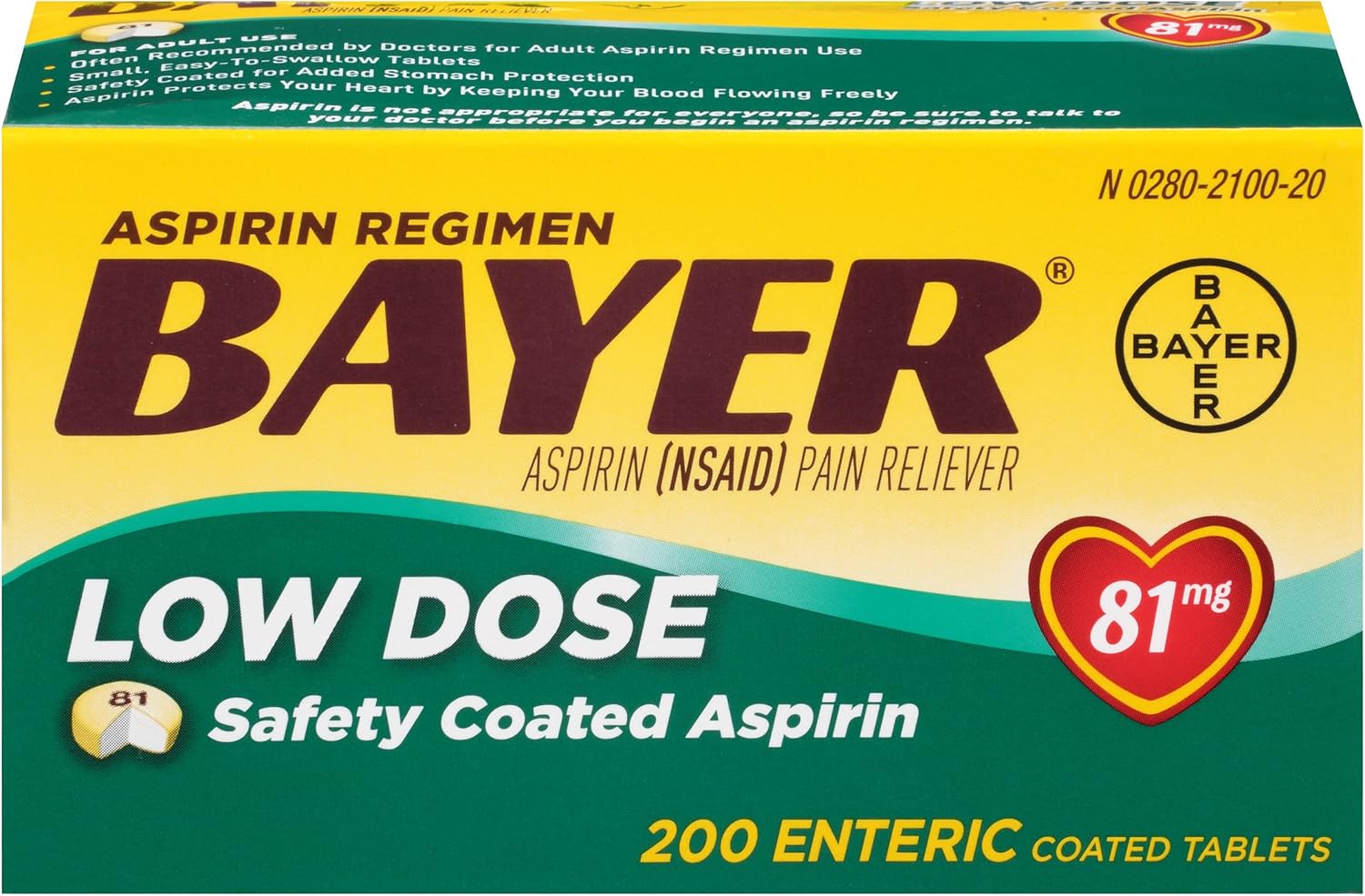 bayer-aspirin-81mg-enteric-coated-tablets-pain-relieffever-reducer-200-count---heart-health-support-1