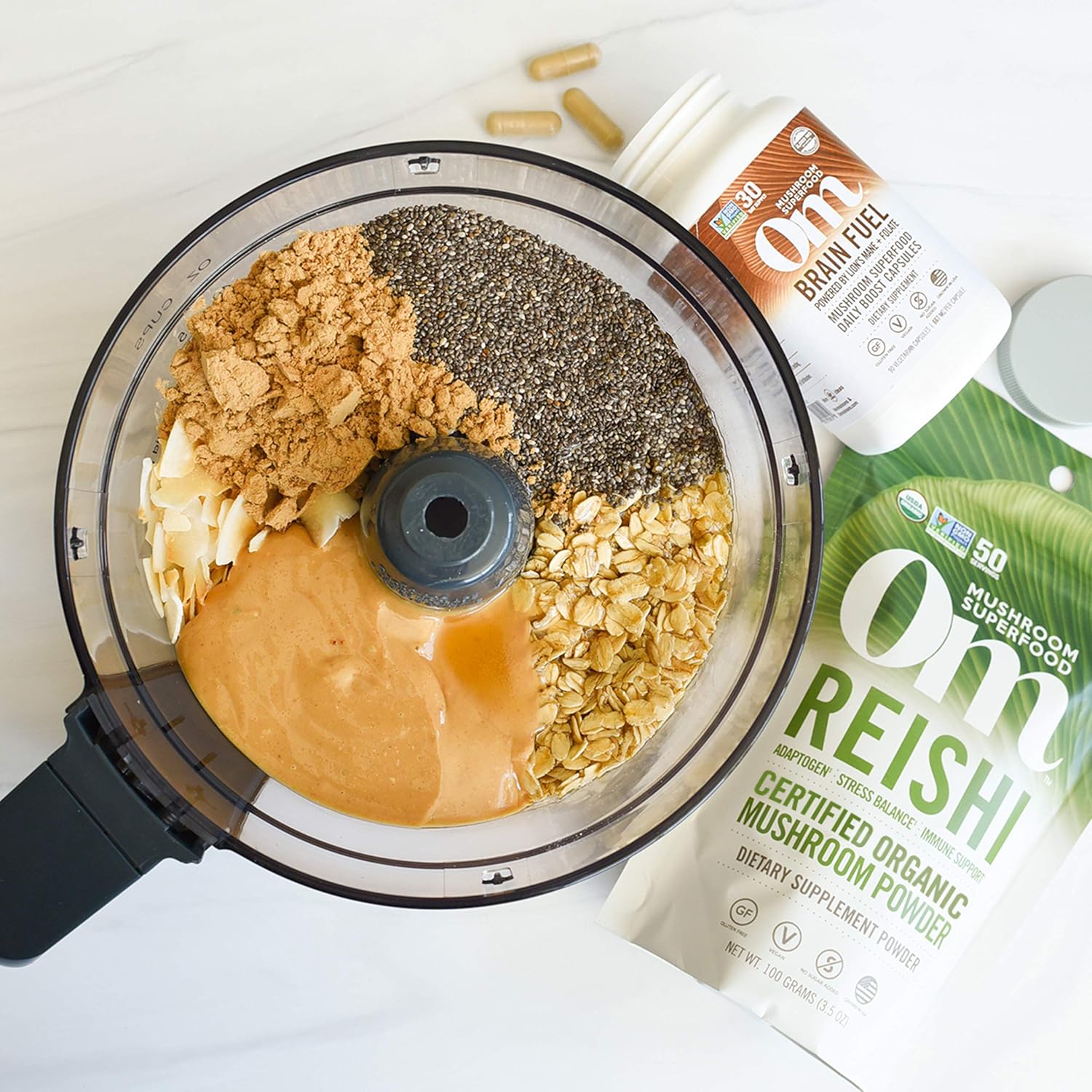organic-reishi-mushroom-powder---35oz-50-servings---adaptogen-for-stress-immune-support---superfood-supplement-from-om-mushroom-8