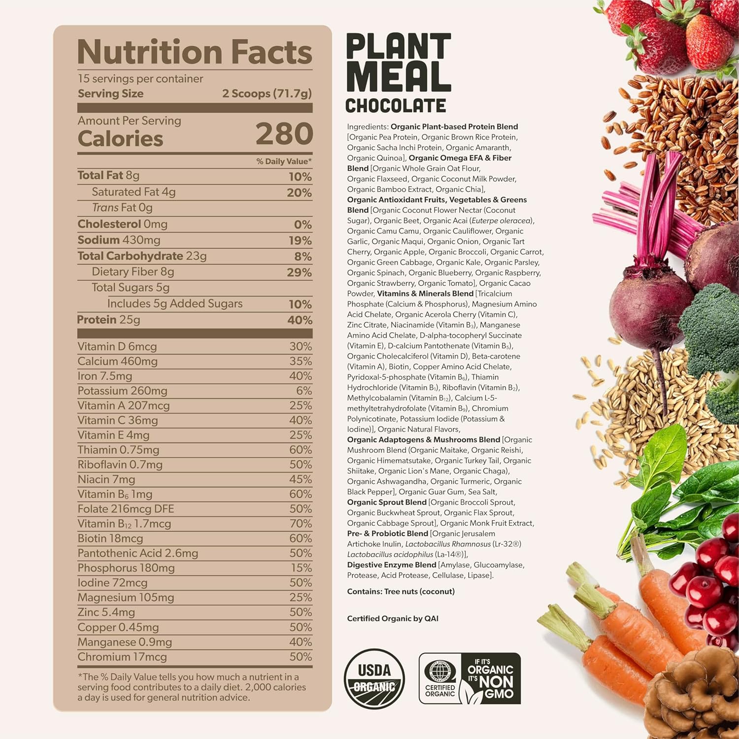 chocolate-plant-based-protein-shake-with-25g-protein-76-organic-superfoods-vitamins-minerals-mushrooms-super-greens-digestive-enzymes-probiotics---15-servings-2