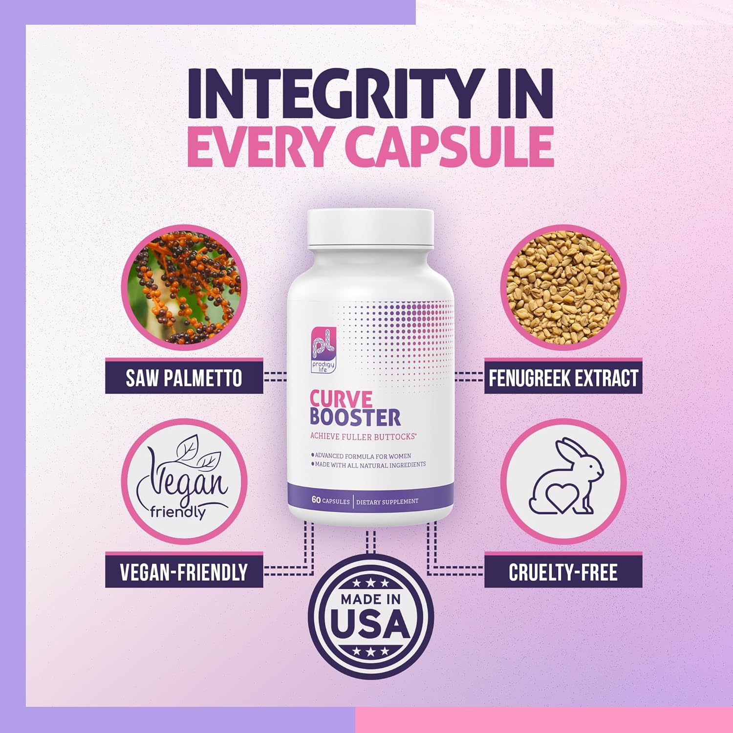 proven-prodigy-life-enhancement-pills-for-curves---butt-enhancement-for-tightening-firming-and-lifting---reduce-cellulite-and-sagging---60-ct-5