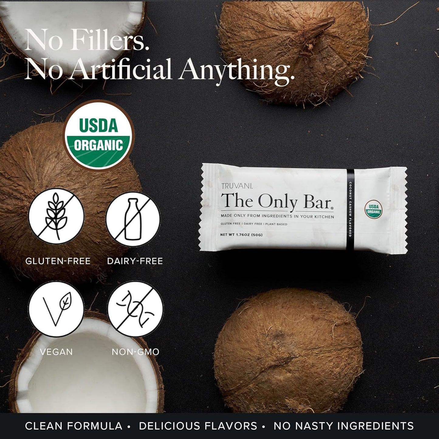 truvani-organic-coconut-cashew-plant-based-snack-bars---12-pack-5g-protein-vegan-dairysoygluten-free-individually-wrapped-5