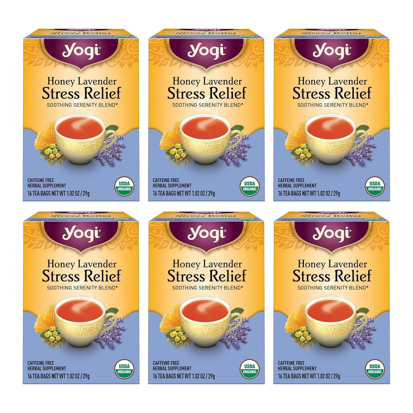 organic-chamomile-lavender-tea-with-honey-flavor---stress-relief-tea-bags---includes-lemon-balm-lemongrass-spearmint-peppermint---pack-of-96-bags-1