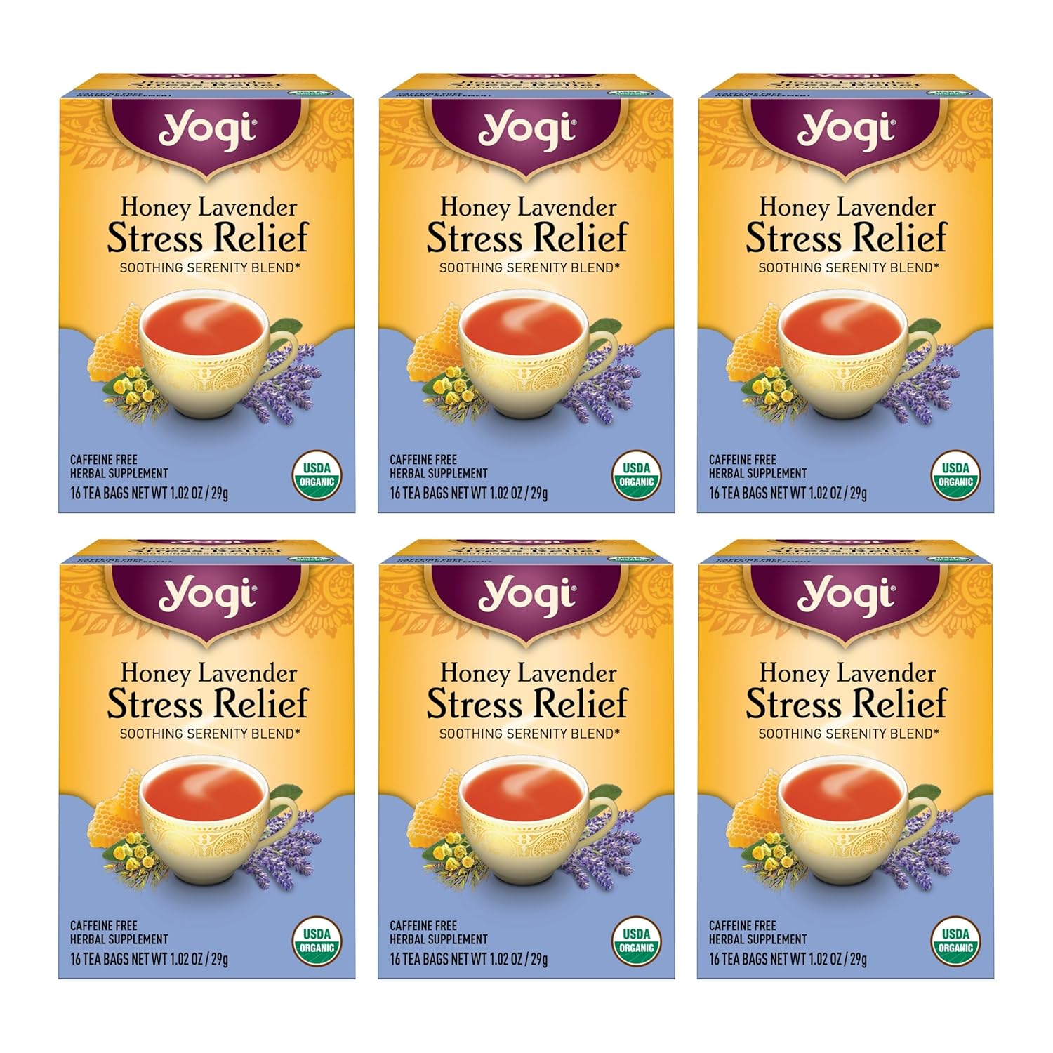 organic-chamomile-lavender-tea-with-honey-flavor---stress-relief-tea-bags---includes-lemon-balm-lemongrass-spearmint-peppermint---pack-of-96-bags-1