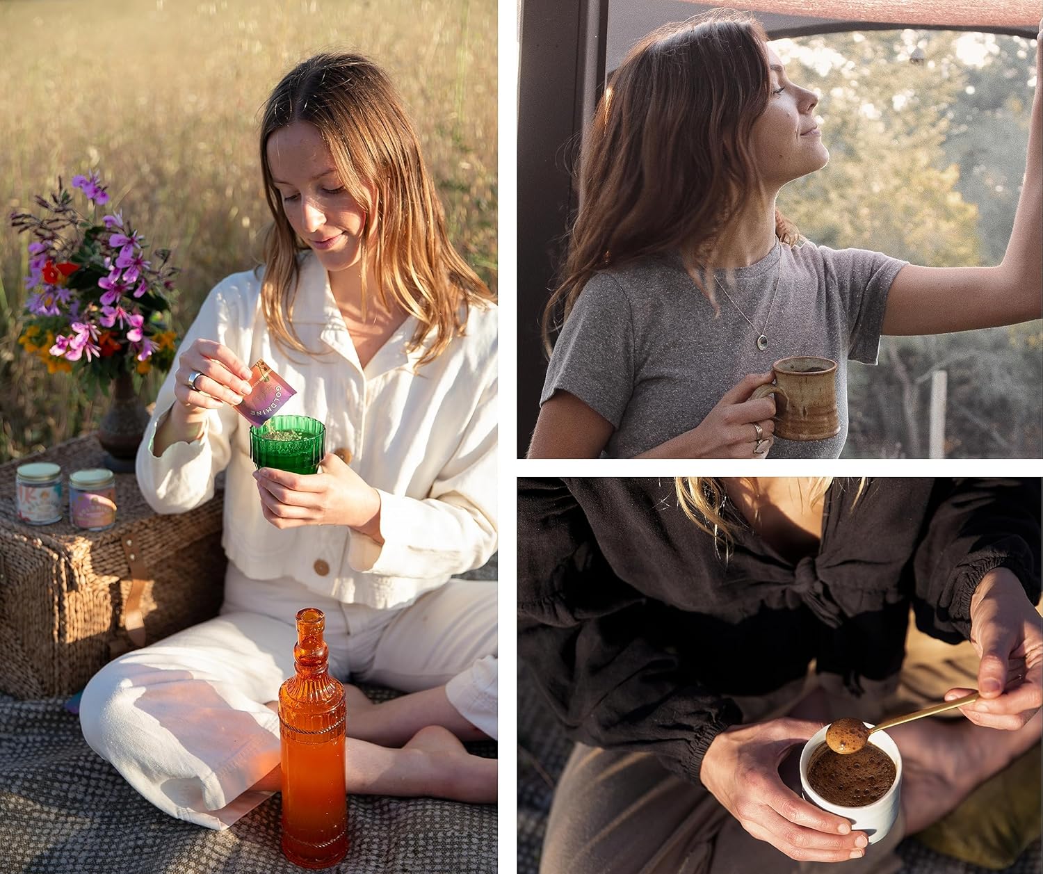 Organic Reishi Mushroom Powder Sachets for Stress Support & Daily Balance - 20g Adaptogen Superfood Blend - Espot.com.au