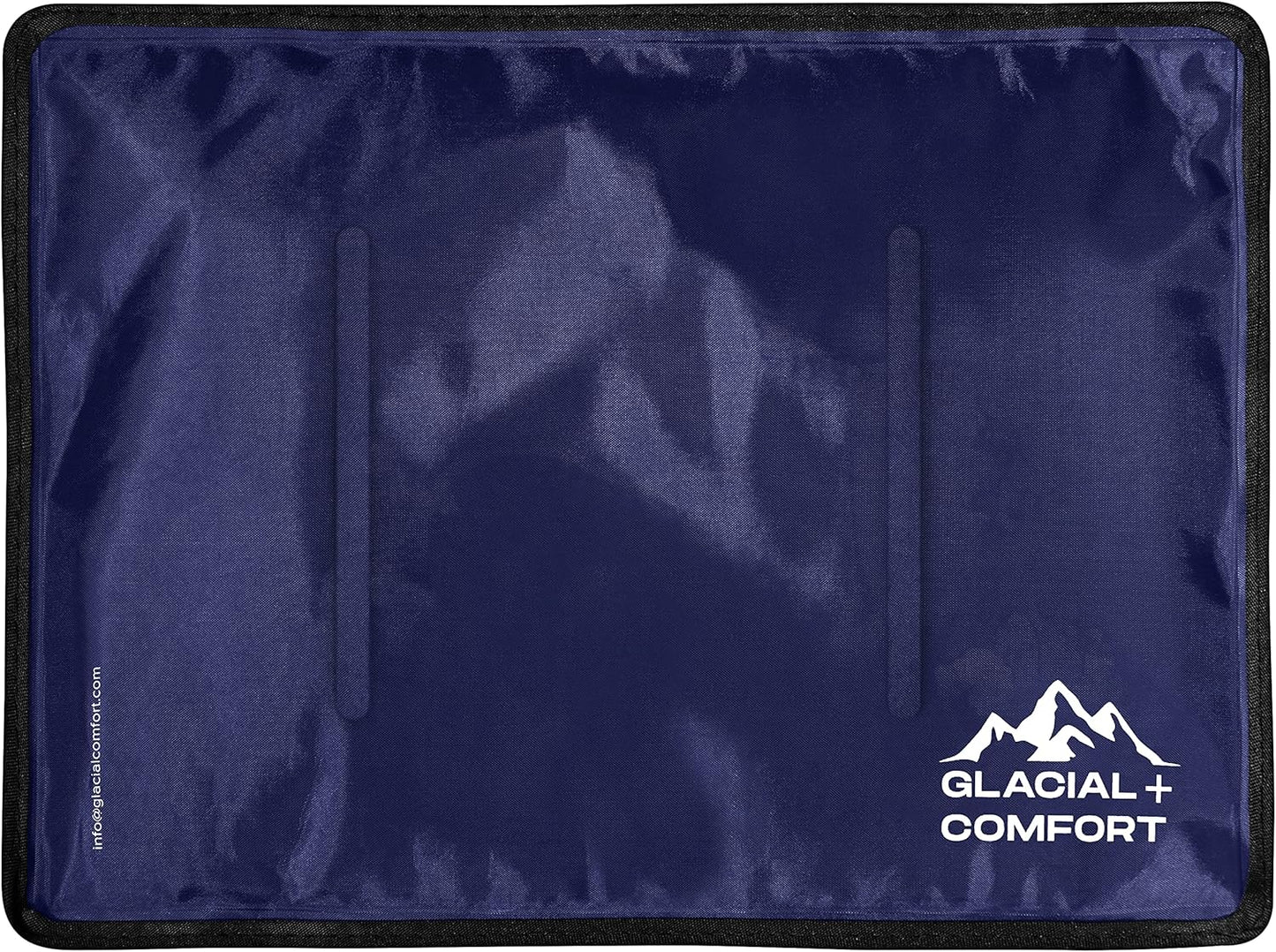 large-gel-ice-pack-for-injuries---reusable-cold-pad-15-x-11-for-back-pain-hip-knee-shoulder-strains-migraine-postpartum-recovery---flex-technology-compression-pad---glacial-comfort-1