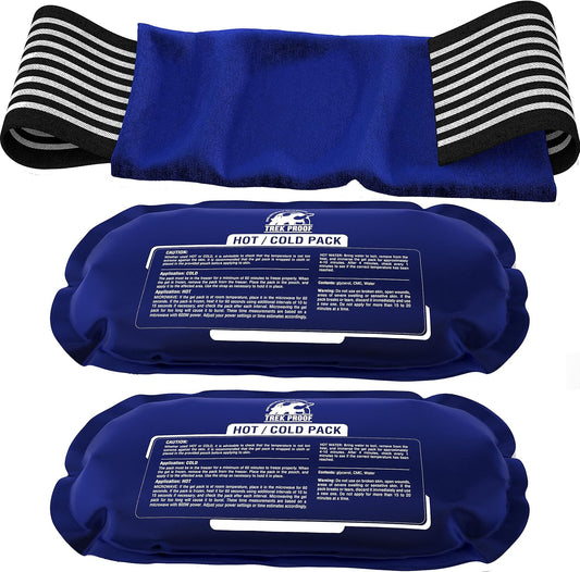 3-piece-reusable-hotcold-gel-wrap-set---trekproof-ice-pack-for-joint-muscle-pain-relief---rotator-cuff-knees-back-more-1