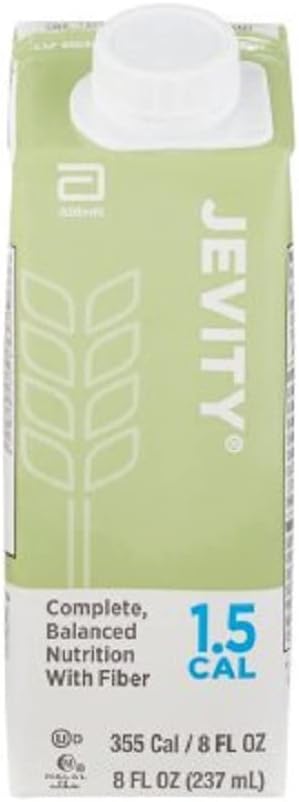Abbott Jevity 1.5 High Protein Nutrition Drink with FOS - 8oz Tetra Carton - 48/Case Bulk Offer