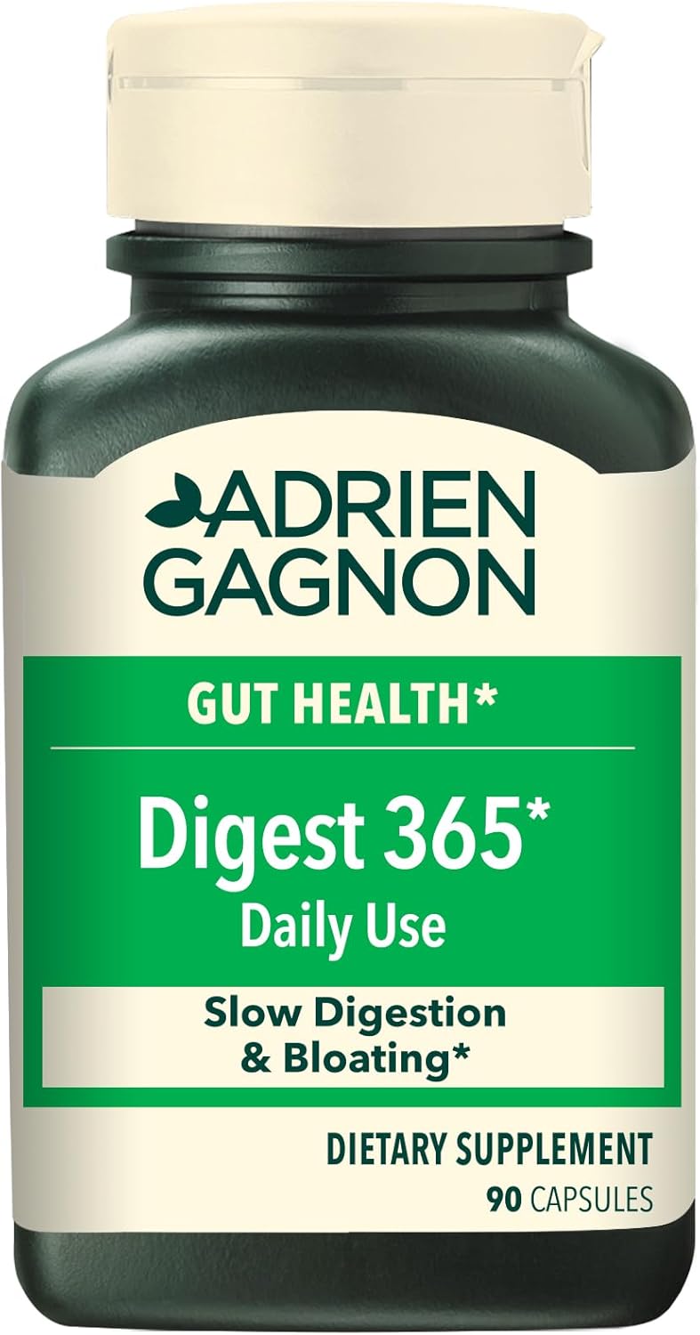 Adrien Gagnon Digest 365 Natural Enzymes Complex for Digestion Support - 90 Count