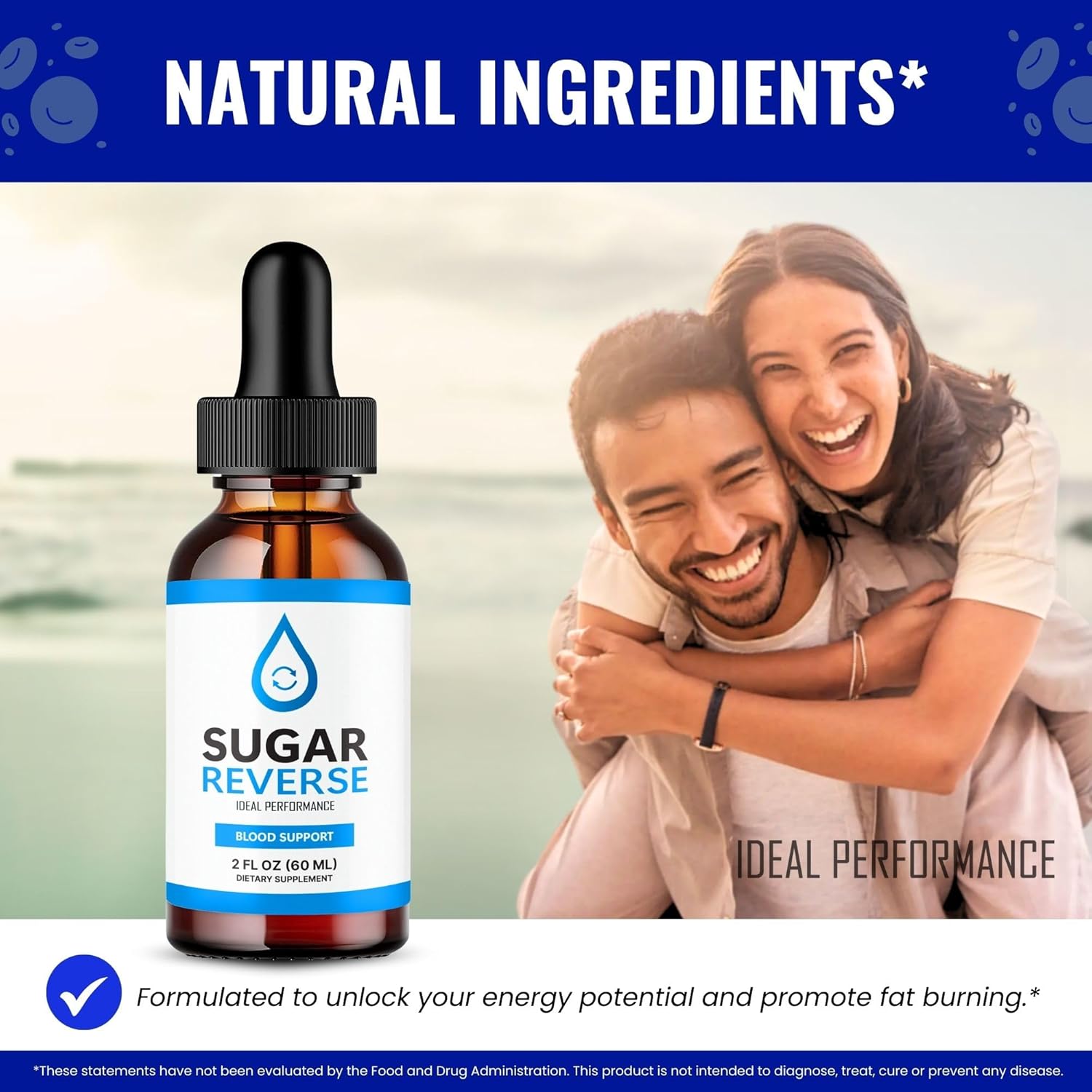 Advanced Formula Sugar Reverse Liquid Drops Supplement - Maximum Strength Vitamin Supplement for Ideal Performance - Official SugarReverse Drops Formula with Positive Reviews