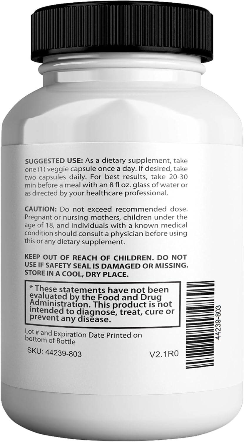 Advanced Gluco Guardian Max Capsules with Magnesium, Vitamin C, Zinc, and Banaba Leaf - Non-GMO, Gluten-Free - 120 Capsules