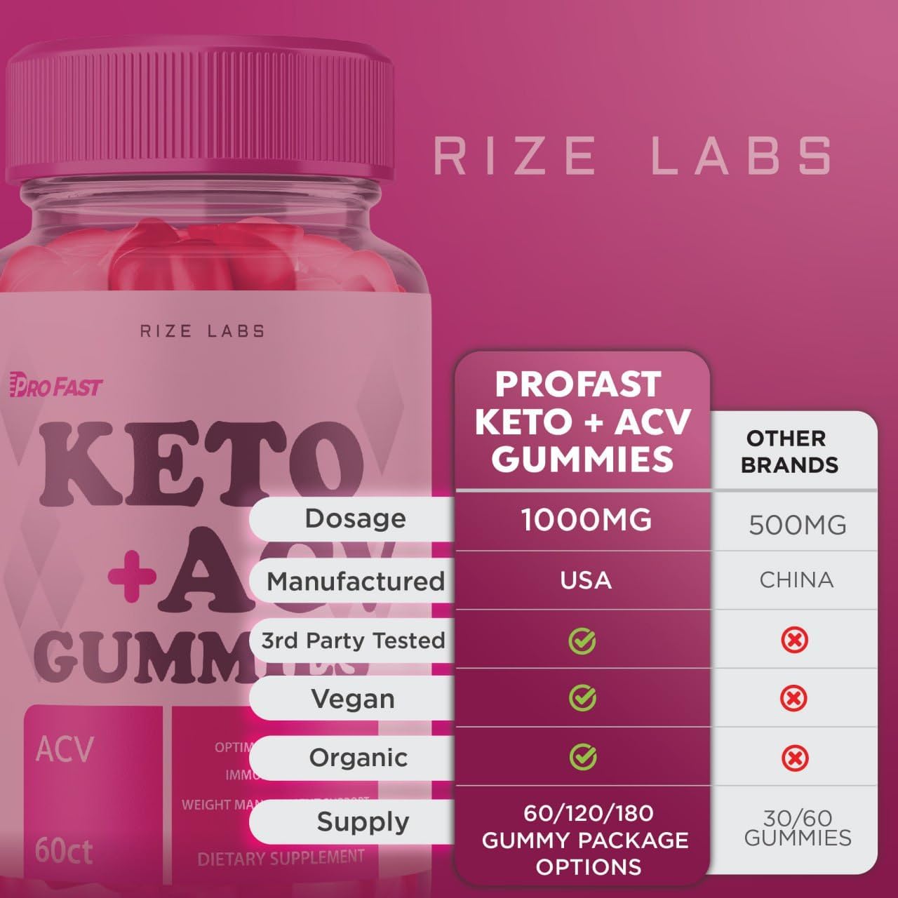 Advanced  Slimming Formula  Keto Gummies with Apple Cider Vinegar - 1000mg Supplement for Belly Fat Reduction, Extra Strength Formula (180 Gummies)