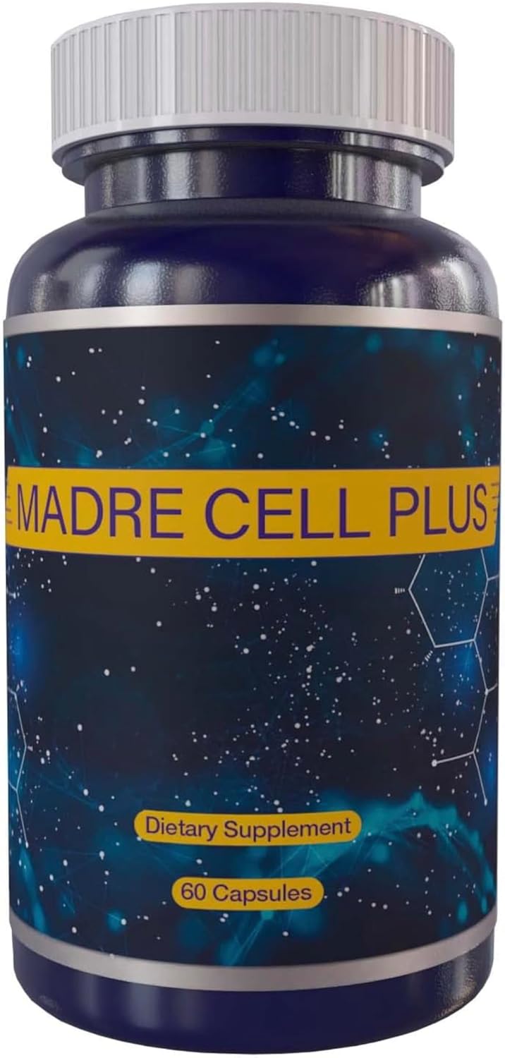 AFA Stem Cell Plus Capsules - Gluten-Free Formula for Antiaging & Longevity - 60 Count Supplement with Purest AFA Stem Cells
