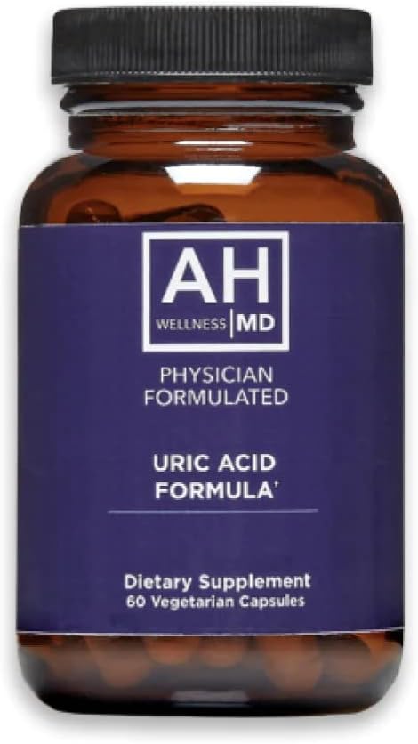 AH Wellness MD Uric Acid Support Supplement - Promotes Healthy Uric Acid Levels and Joint Health