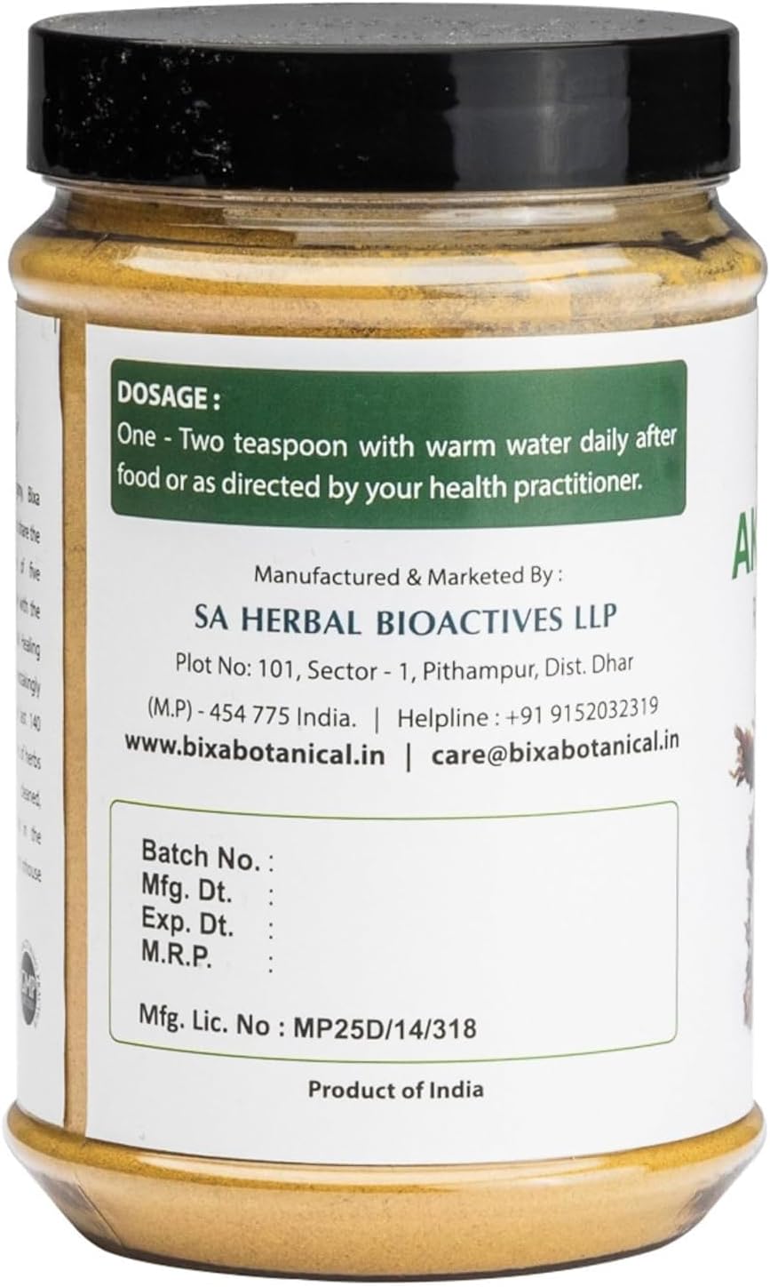 Akarkara Root Extract Powder - 200g | Enhances Blood Flow, Strength, Brain Function | Organic Formula