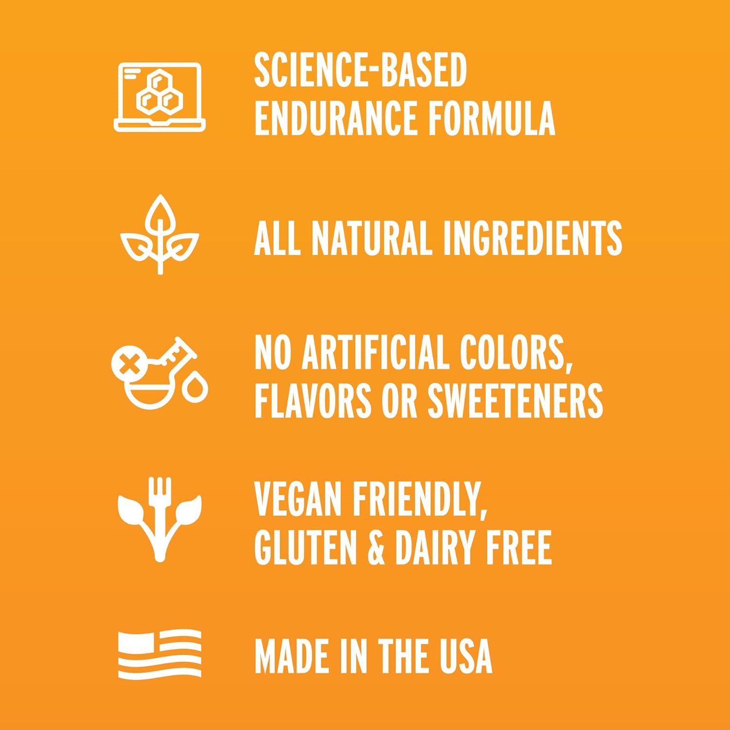 All Natural Gluten-Free Sports Drink Mix with Electrolytes - Fresh Citrus Flavor, 54 Servings, Ideal for Pre or Mid-Workout Energy Boost