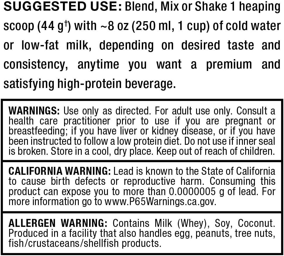ALLMAX HEXAPRO Strawberry Protein Powder - 2 lb Tub - 25g Protein Per Serving - Sustained Release Formula - Sugar-Free - 21 Servings
