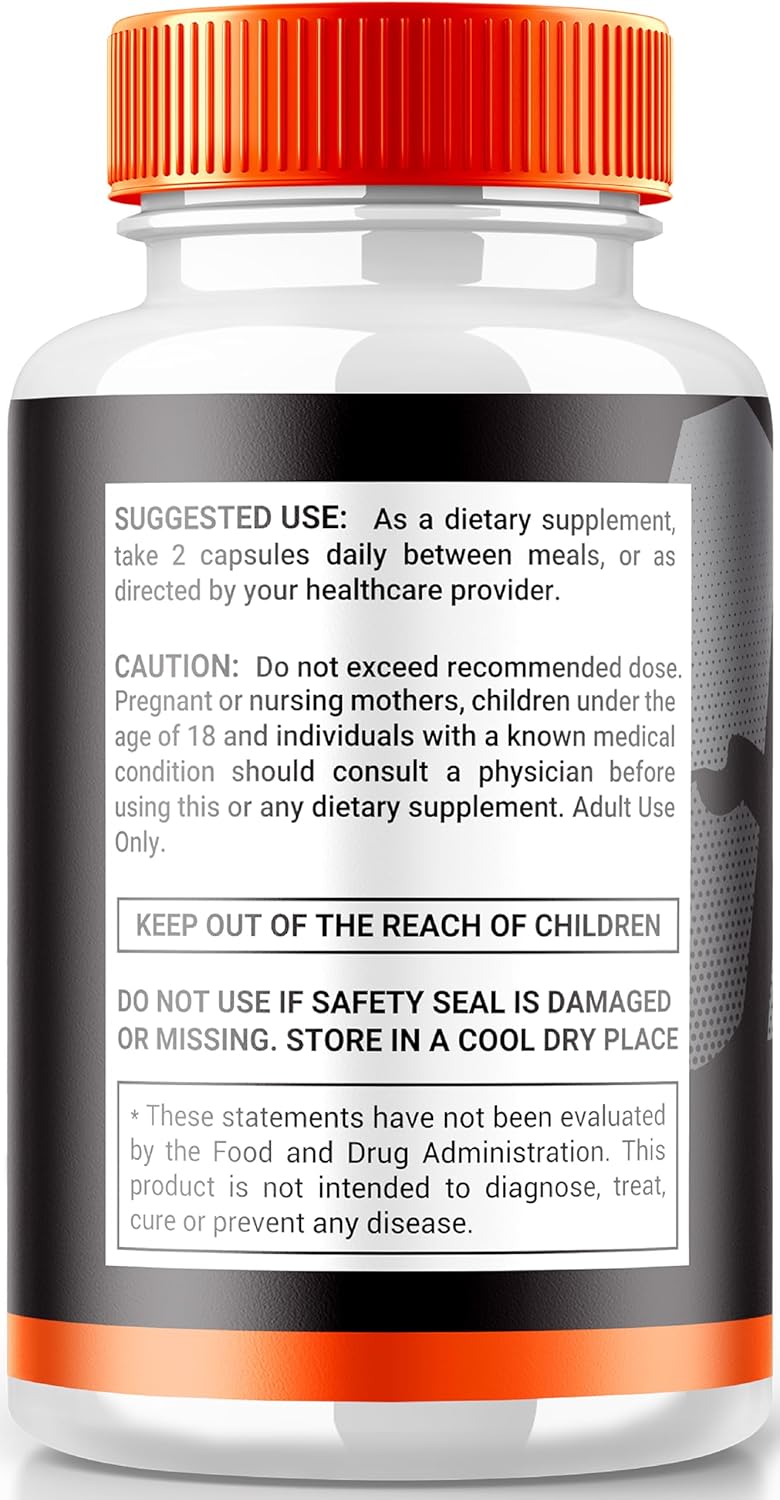 Alpha Force Energy and Performance Support Capsules - Pack of 5 for Overall Health - Nutritional Formula - Official Review (300 Capsules)