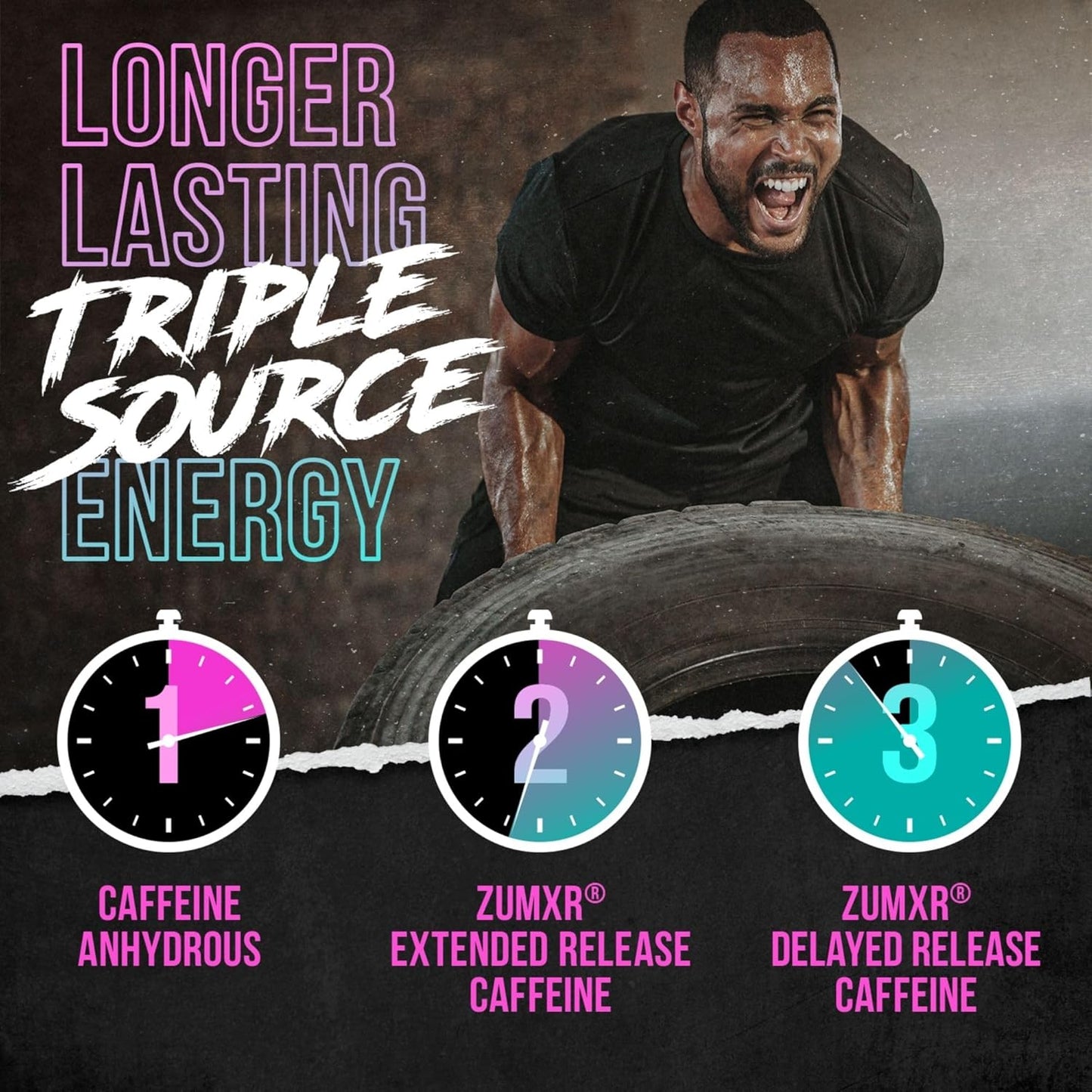 Alpha Lion Superhuman Pre & Post Workout Bundle - Miami Vice & Gainy Smith Apple Flavors