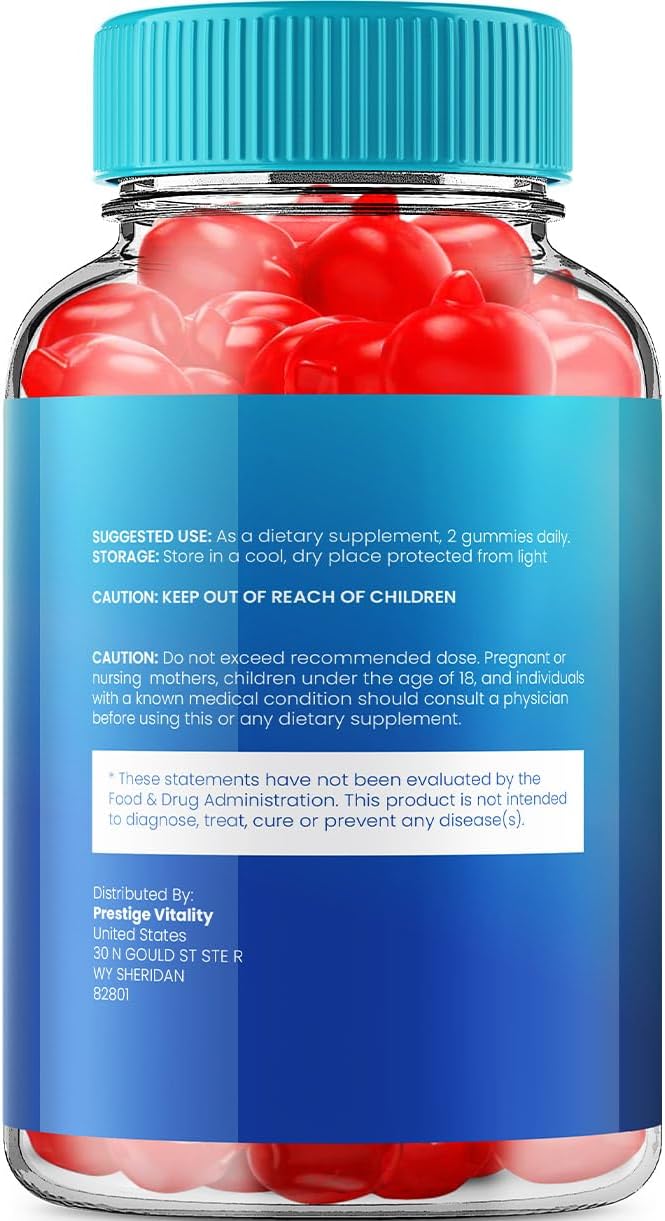 AlphaMax Male Performance ACV Gummies for Men - 1000MG Apple Cider Vinegar Gummies with Vitamin B12 - 60 Count Pack