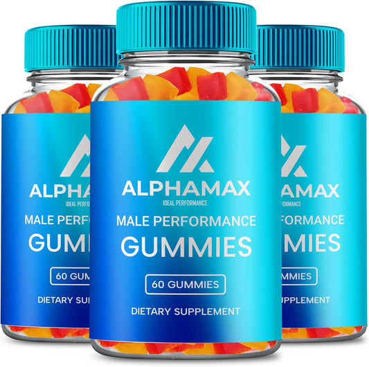 AlphaMax metabolism booster Gummy Reviews Bundle - 3 Pack