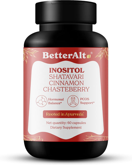 Alt PCOS Pro Capsules - 60 Count, Improved Formula for PCOS Support