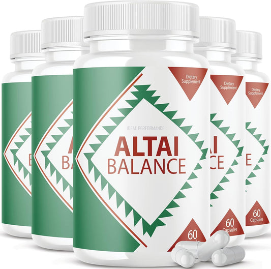 Altai Balance Support Formula Pills Supplement - 5 Pack - Optimal Performance Formula