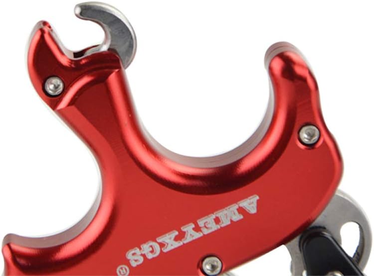 AMEYXGS Archery Release Aid - 3 Finger Thumb Trigger for Compound Bow - Automatic Bow Release for Hunting & Shooting