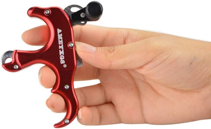 AMEYXGS Archery Release Aid - 3 Finger Thumb Trigger for Compound Bow - Automatic Bow Release for Hunting & Shooting