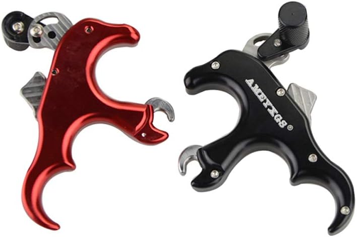 AMEYXGS Archery Release Aid - 3 Finger Thumb Trigger for Compound Bow - Automatic Bow Release for Hunting & Shooting