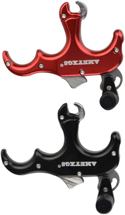 AMEYXGS Archery Release Aid - 3 Finger Thumb Trigger for Compound Bow - Automatic Bow Release for Hunting & Shooting