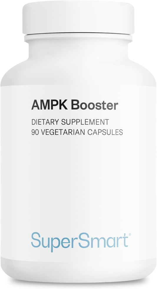 AMPK Metabolic Activator with Berberine - Supersmart - Non-GMO & Gluten Free - 90 Vegetarian Capsules
