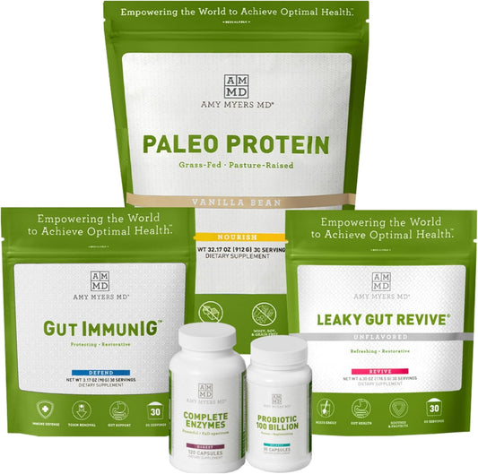 Amy Myers MD Gut Health Support Bundle - Ultimate Solution for Leaky Gut Syndrome