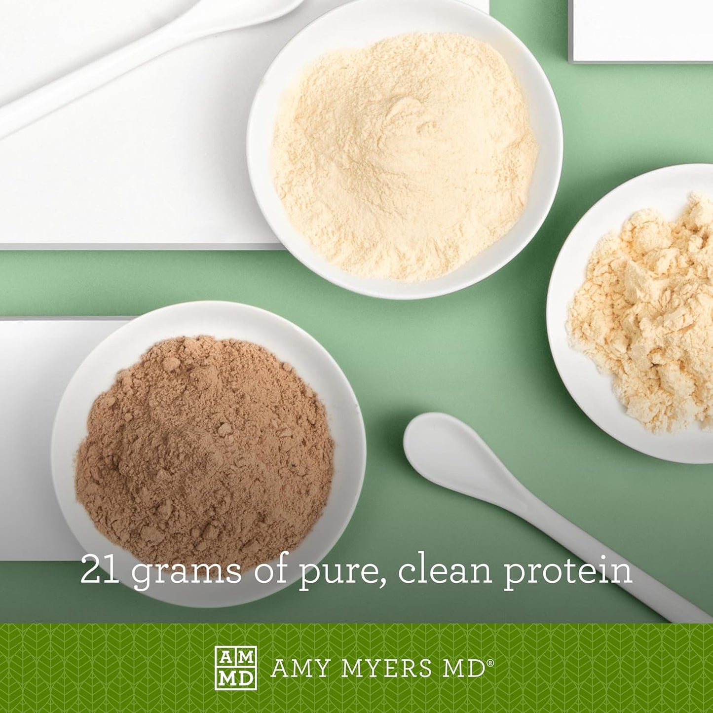 Amy Myers MD Pure Paleo Pumpkin Spice Protein Powder - Grass Fed, Pasture Raised, Hormone Free - Non-GMO, Gluten & Dairy Free - Ideal for Keto & Paleo - 29.31 Oz