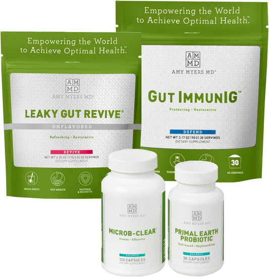 Amy Myers MD SIBO Breakthrough Plus Kit - Advanced Gut Health Support for Managing Small Intestinal Bacterial Overgrowth