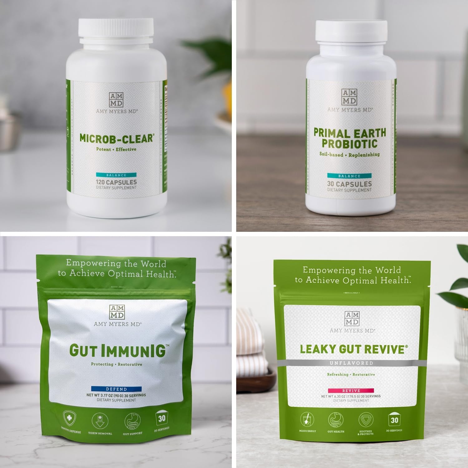 Amy Myers MD SIBO Breakthrough Plus Kit - Advanced Gut Health Support for Managing Small Intestinal Bacterial Overgrowth