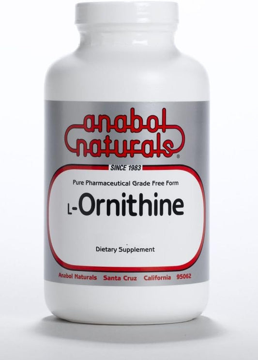 Anabol Naturals L-Ornithine 500g Free Form Powder Supplement for Muscle Growth and Recovery