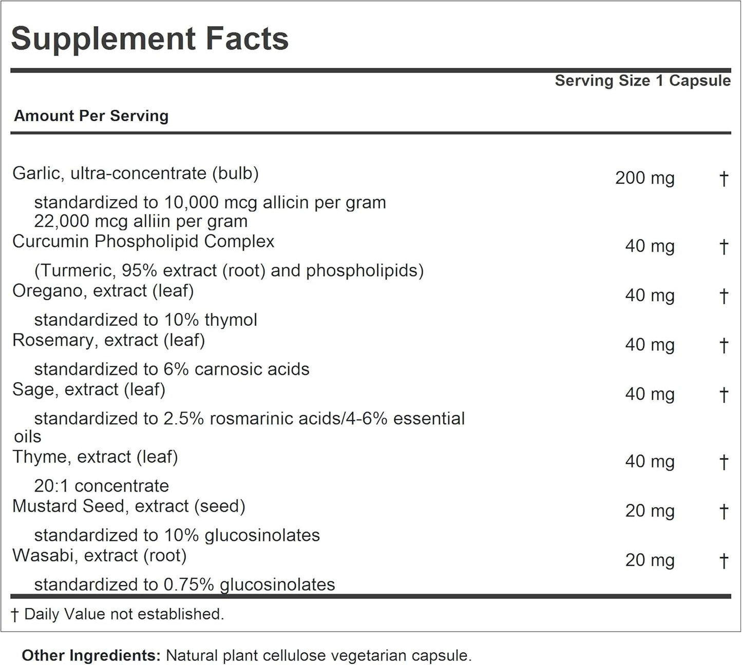 Andrew Lessman Spice of Life Capsules - Blend of 8 Health-Promoting Spice Extracts for Wellness