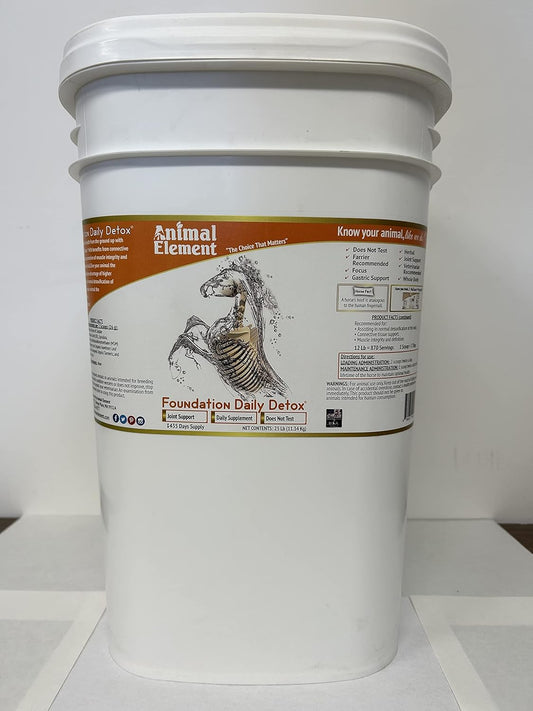 Animal Element Foundation Daily Detox Supplement - 25 lb. Jar
