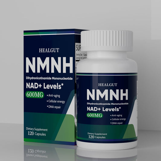 Anti-Aging Women's NAD+ Boost Supplement - HEALGUT NMNH Capsules for Enhanced Results
