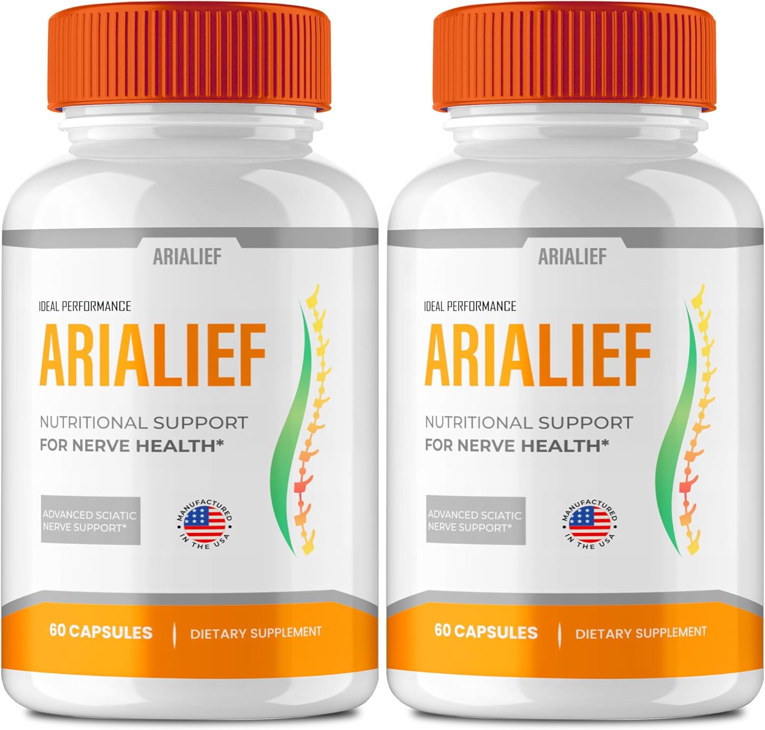 Arialief Sciatica Capsules - Ideal Performance Supplement for Nerve Health - Primepalm Vitamin Pills - 2 Pack Reviews