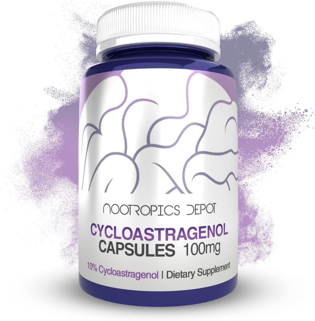 Astragalus Membranaceus Capsules 100mg | 90 Count | Boosts Cellular Health & Immune System | Supports Telomere Length