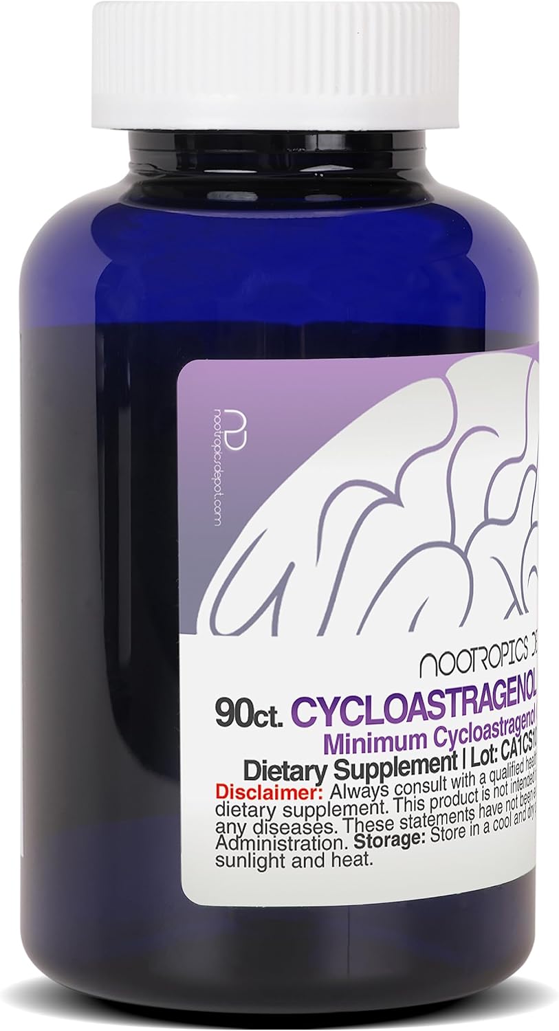 Astragalus Membranaceus Capsules 100mg | 90 Count | Boosts Cellular Health & Immune System | Supports Telomere Length